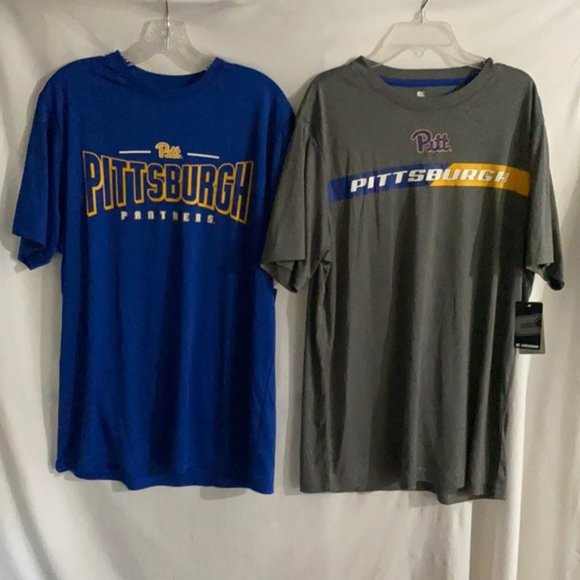 Pitt Panthers Performance T-Shirts men's size L New - Picture 1 of 7